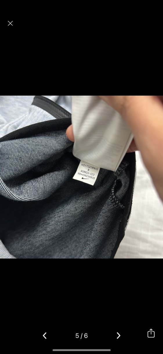 Nike Gri Kapüşonlu Fermuarlı Sweatshirt - Görsel 2