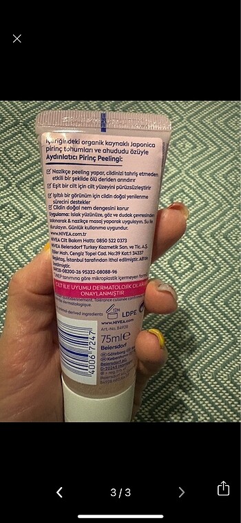 Nivea Nivea peeling