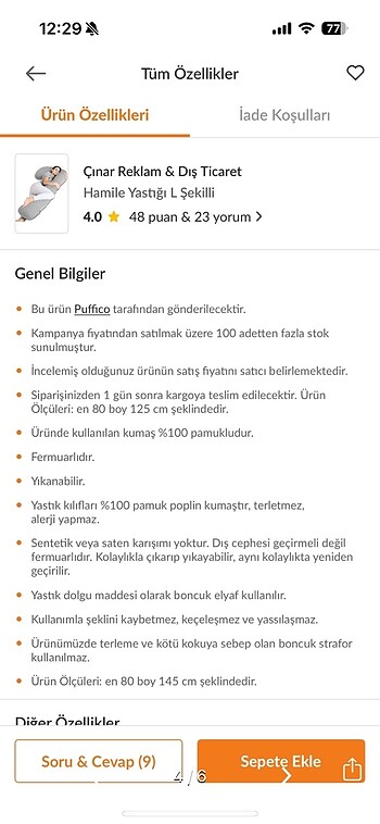 Beden gri Renk Hamile yastığı L şekilli