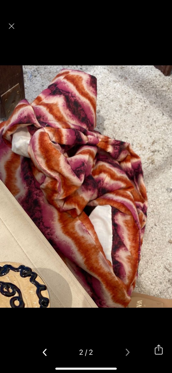 Zara Bohem Çok Renkli Bağlama Desenli Kadın Çanta - Görsel 2