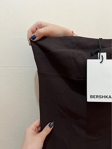 Bershka Bershka straplez elbise