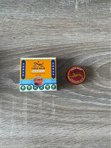  Beden Tiger Balm Travel Size 4g Beyaz