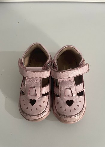 22 Beden pembe Renk Kifidis marka Kız Bebek Pembe Tokalı İlk Adım Ayakkabısı