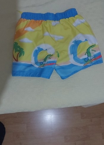 Penti Renkli Bağcıklı Erkek Çocuk Şortu 7-8yaş