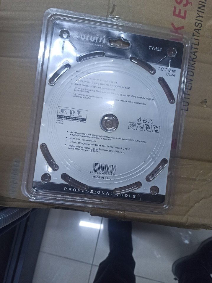 SECO Turuncu Testere Bıçağı 7 İnç - Görsel 2