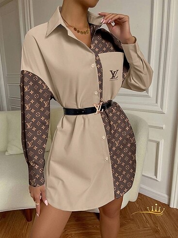 Louis Vuitton Bayan uzun elbise