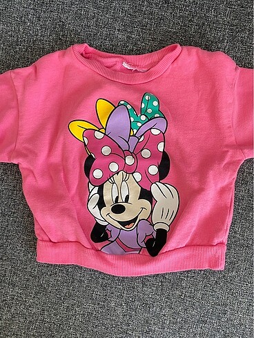 LC Waikiki Disney Lisanslı LCW kız bebek sweatshirt