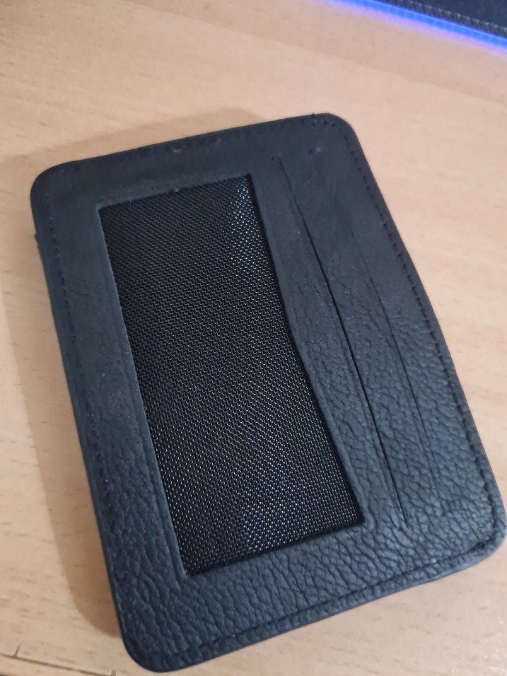 Siyah Minimalist Erkek Cüzdan Garbalia - Görsel 2