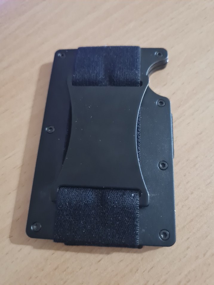 Siyah Minimalist Erkek Cüzdan - Görsel 2