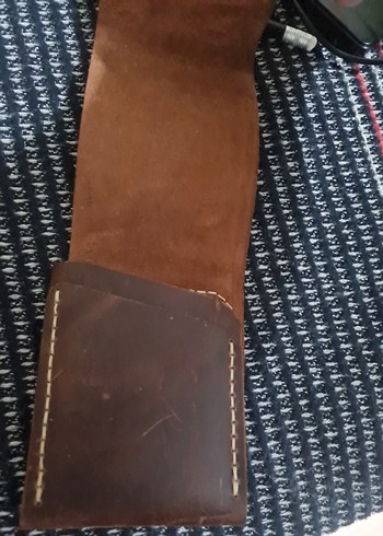 Kahverengi Vintage Erkek Cüzdan Heritage - Görsel 2