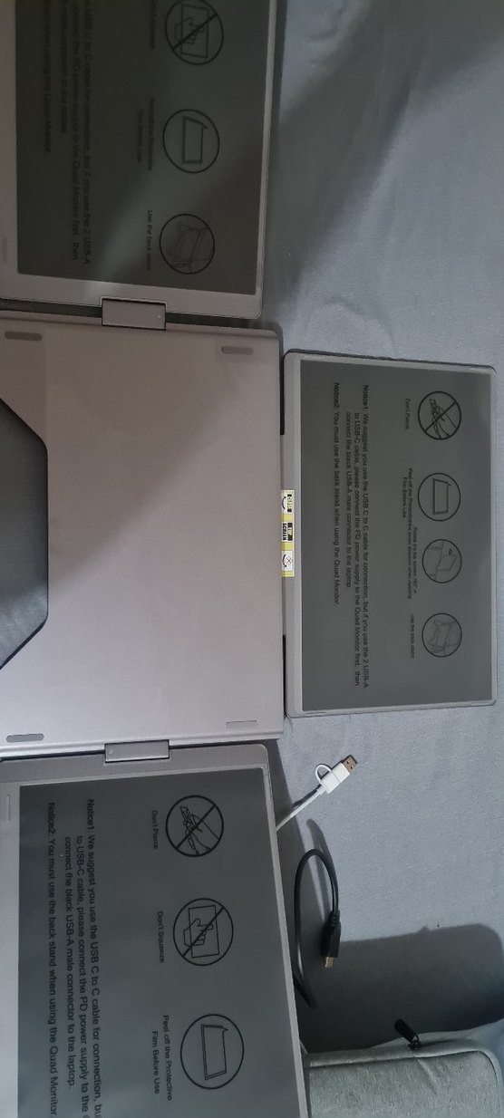 NPO 3 lü Taşınabilir Ekran , Laptop Monitörü - Görsel 3