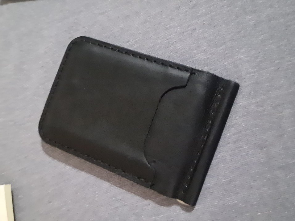 Manovam Siyah Minimalist Erkek Cüzdan - Görsel 3