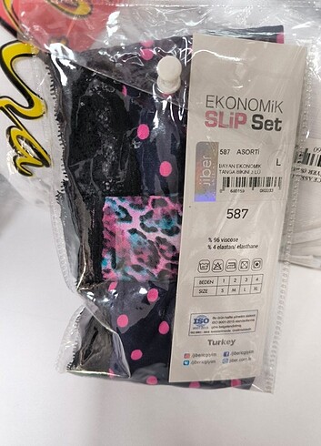 Diğer Jiber 3'lü ekonomik slip set