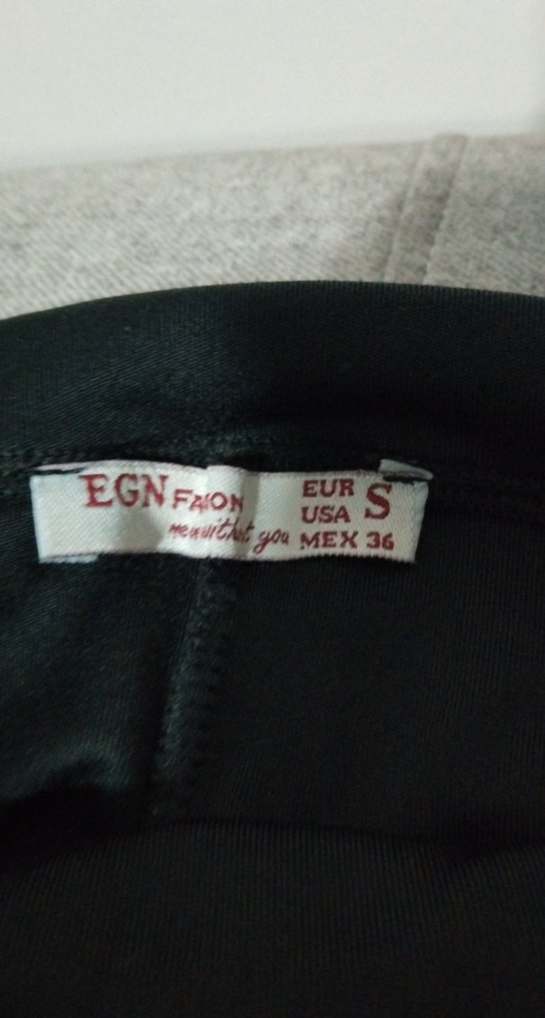 Siyah Elastik Kadın Spor Tayt - Görsel 2