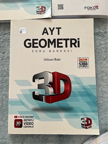 AYT GEOMETRİ SORU BANKASI 3D