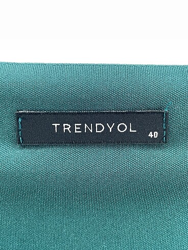 40 Beden yeşil Renk Trendyol & Milla Kısa Elbise %70 İndirimli.