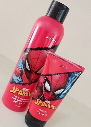 Spiderman Saç Şampuanı &Saç Jeli