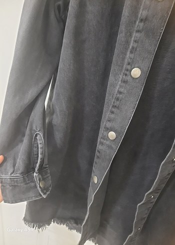 38 Beden Trendyol kadın oversize denim gömlek elbise