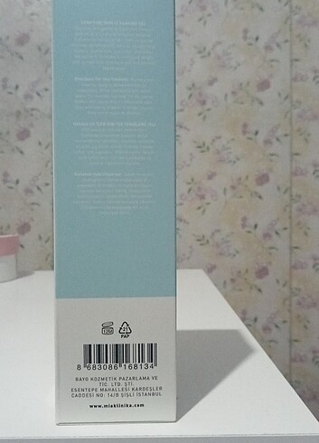 Diğer Mia Klinika Sensitive Skin Cleansing Gel 