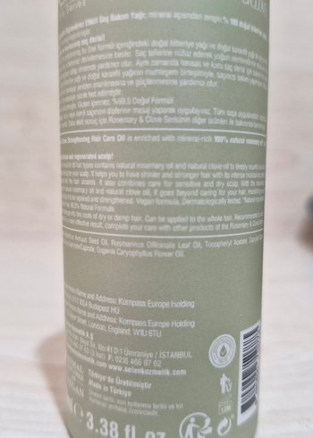  Beden Renk Urban Care Biberiye ve Karanfil Yağı