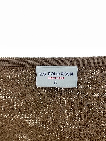 l Beden kahverengi Renk U.S Polo Assn. Kısa Elbise %70 İndirimli.