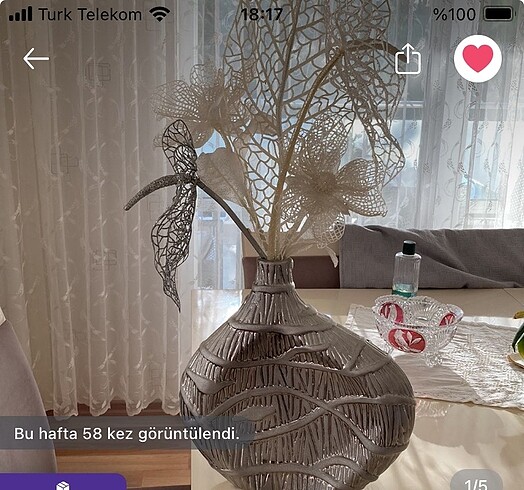 Orijinal Tepe home vazo/ obje
