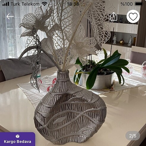 Tepe Home Orijinal Tepe home vazo/ obje