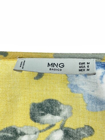 m Beden sarı Renk Mango Kısa Tulum %70 İndirimli.