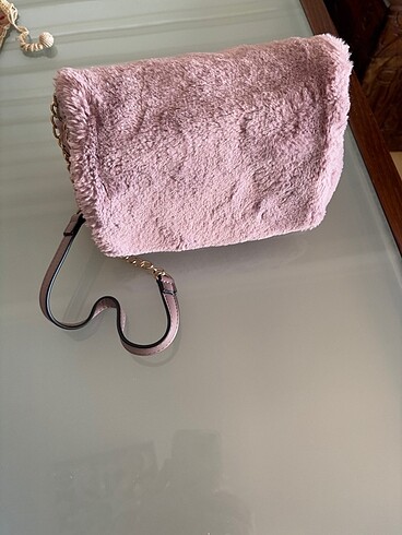 Matmazel Pembe peluş çanta