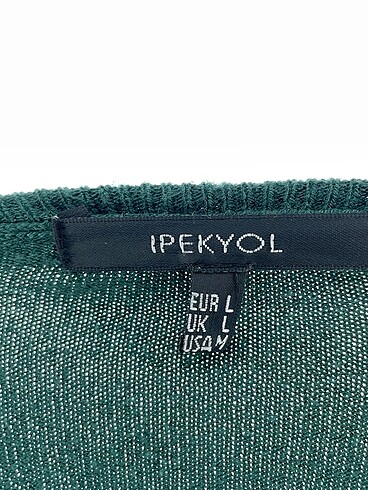 l Beden yeşil Renk ipekyol Hırka %70 İndirimli.