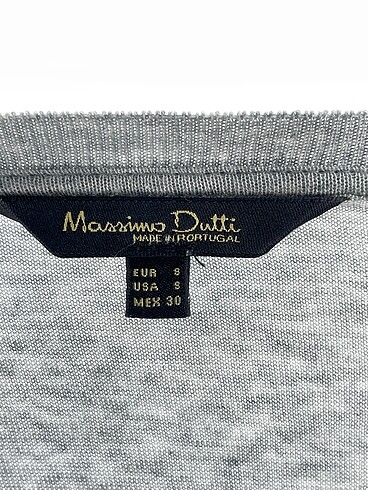 s Beden gri Renk Massimo Dutti T-shirt %70 İndirimli.
