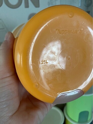  Beden Tupperware saklama kabı 6 tane