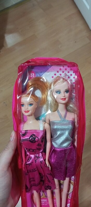 Barbie 2'li Barbie bebek Oyuncak ????