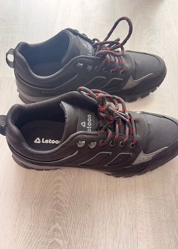 Siyah Gri Erkek Outdoor Spor Ayakkabı - Görsel 6