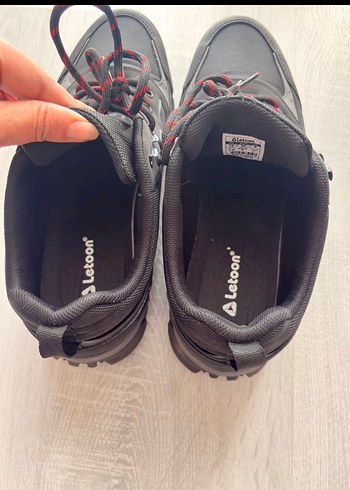 Siyah Gri Erkek Outdoor Spor Ayakkabı - Görsel 4