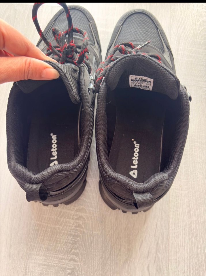 Siyah Gri Erkek Outdoor Spor Ayakkabı - Görsel 4