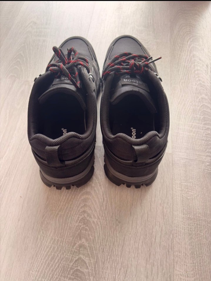 Siyah Gri Erkek Outdoor Spor Ayakkabı - Görsel 2