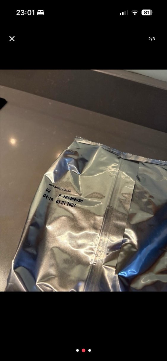 Aptamil 0-6 ay 450 gr - Görsel 2