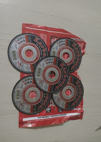 Karbosan Inox Paslanmaz Kesme taşı 5 adet - Görsel 3