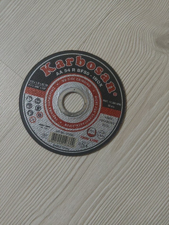 Karbosan Inox Paslanmaz Kesme taşı 5 adet - Görsel 2