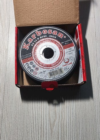 Karbosan Paslanmaz Inox Kesme Taşı 25 adet - Görsel 3