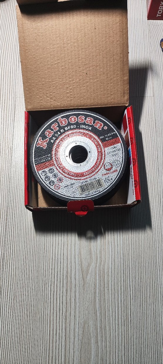 Karbosan Paslanmaz Inox Kesme Taşı 25 adet - Görsel 3