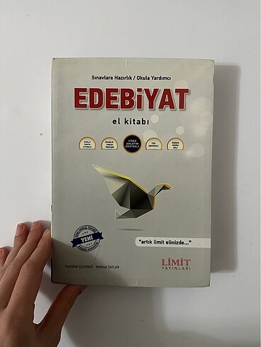 Edebiyat el kitabı limit yayınları