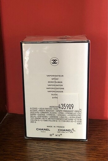 Chanel Number 5 Chanel