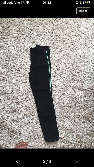 38 Beden Şeritli pantolon