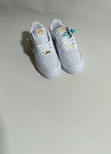 36 Beden beyaz Renk Nike Air airforce gold