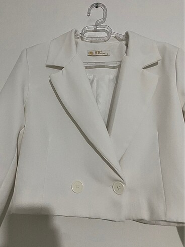 m Beden beyaz Renk Blazer ceket