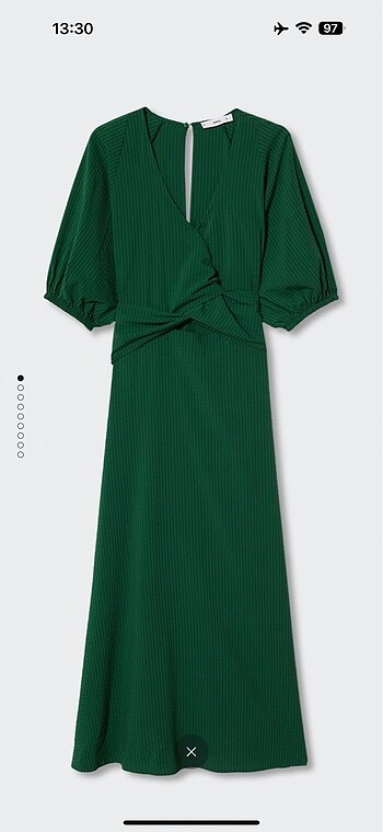 l Beden Mango cut-out elbise