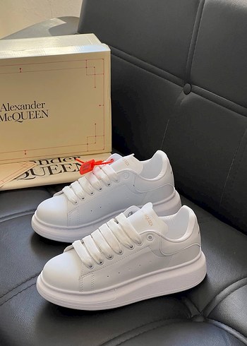 Alexander McQueen Beyaz Erkek Spor Ayakkabı