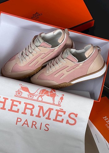 37 Beden Hermes Siyah Erkek Spor Ayakkabı